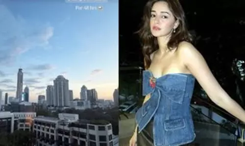 Ananya Panday कुछ समय के लिए बैंकॉक गईं Ananya Panday कुछ समय के लिए बैंकॉक गईं