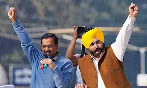 रोड शो में भगवंत मान ने कहा- Kejriwal ने जनादेश के बदले अच्छे स्कूल बनवाए, मुफ्त में बिजली दी