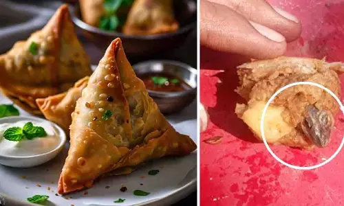 Kerala : त्रिशूर में समोसे के अंदर मरी हुई छिपकली मिली