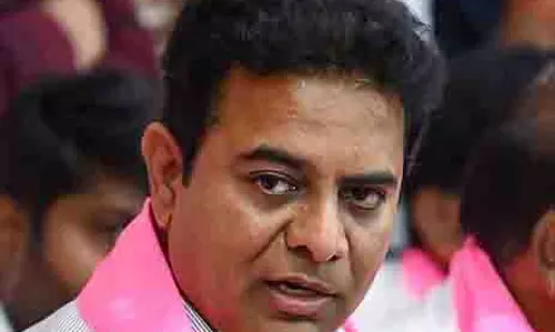 फॉर्मूला-ई रेस मामला : ED ने बीआरएस के कार्यकारी अध्यक्ष केटीआर से सात घंटे तक पूछताछ की फॉर्मूला-ई रेस मामला : ED ने बीआरएस के कार्यकारी अध्यक्ष केटीआर से सात घंटे तक पूछताछ की
