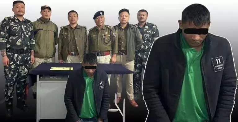 Arunachal प्रदेश पुलिस ने ड्रग तस्कर को गिरफ्तार