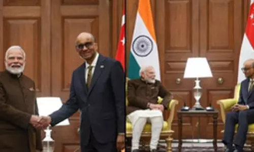 सिंगापुर के राष्ट्रपति ने पीएम मोदी से की मुलाकात, रणनीतिक साझेदारी पर हुई चर्चा