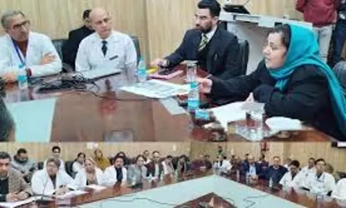 ITU ने GMC, एसोसिएटेड अस्पताल जम्मू का निरीक्षण किया और चिकित्सा सुविधाओं का जायजा लिया