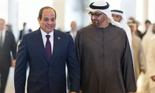 UAE और मिस्र के राष्ट्रपतियों ने संबंधों और क्षेत्रीय मुद्दों पर बातचीत की