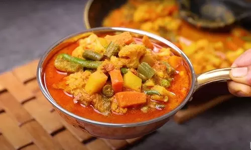 वेजिटेबल कोरमा रेसिपी