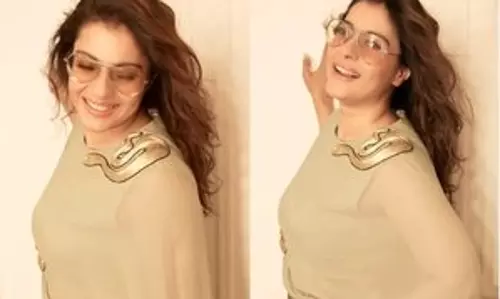Kajol ने भतीजे अमन देवगन के लिए चीयरलीडर बनने का फैसला किया Kajol ने भतीजे अमन देवगन के लिए चीयरलीडर बनने का फैसला किया
