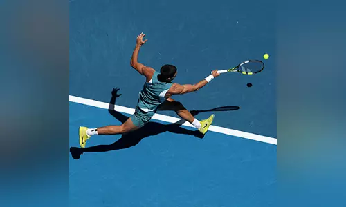 Australian Open: बोर्गेस पर जीत के बाद अल्काराज़ ने चौथे दौर में जगह बनाई Australian Open: बोर्गेस पर जीत के बाद अल्काराज़ ने चौथे दौर में जगह बनाई