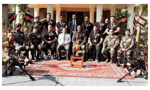 Nagaland रस्साकशी टीम के लिए सम्मान कार्यक्रम आयोजित