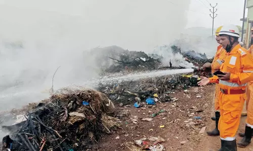 GOA: सोनसोडो में फिर लगी आग GOA: सोनसोडो में फिर लगी आग