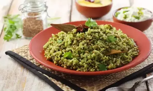 हरियाली मटकी खिचड़ी रेसिपी