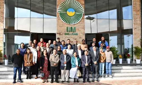 Meghalaya : हितधारकों ने आईआईएम में शिलांग के लिए Meghalaya : हितधारकों ने आईआईएम में शिलांग के लिए