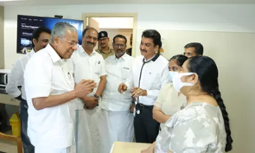 CM Vijayan ने कांग्रेस विधायक उमा थॉमस से मुलाकात की