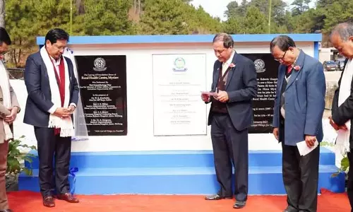 Meghalaya के मुख्यमंत्री ने ग्रामीण स्वास्थ्य सेवा को बढ़ावा देने के लिए