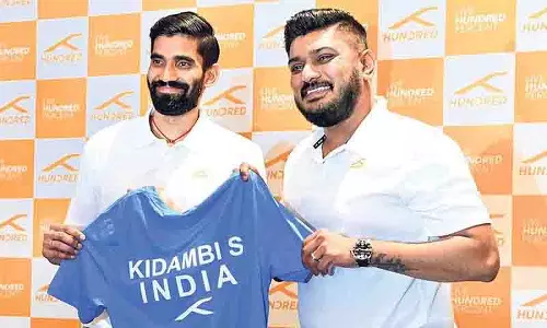 बैडमिंटन आइकन Srikanth Kidambi के साथ हंड्रेड टीम जुड़ी बैडमिंटन आइकन Srikanth Kidambi के साथ हंड्रेड टीम जुड़ी