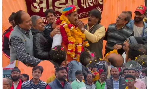 Nagda: जिला अध्यक्ष की स्वागत रैली में हजारों की संख्या में उमड़ी भीड़ Nagda: जिला अध्यक्ष की स्वागत रैली में हजारों की संख्या में उमड़ी भीड़