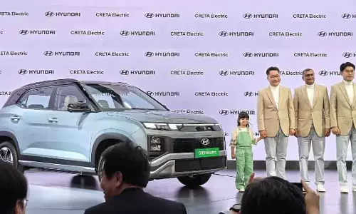 Hyundai मोटर्स इंडिया ने 17.99 लाख रुपये में लॉन्च की इलेक्ट्रिक क्रेटा