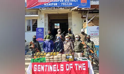 Assam Rifles ने 62 करोड़ रुपये की नशीली दवाओं के साथ 2 लोगों को किया गिरफ्तार