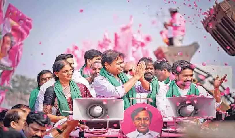 KTR ने कहा मुख्यमंत्री रेवंत रेड्डी का संबंध BRS से नहीं, बल्कि आरएसएस