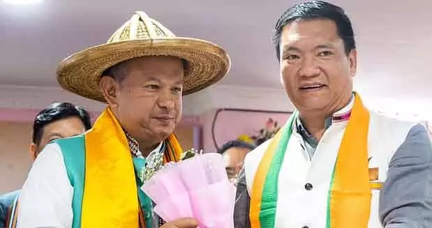 सर्वसम्मति से कलिंग मोयोंग Arunachal प्रदेश भाजपा अध्यक्ष बने