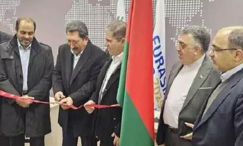 Belarus के मिन्स्क में व्यापार केंद्र का उद्घाटन