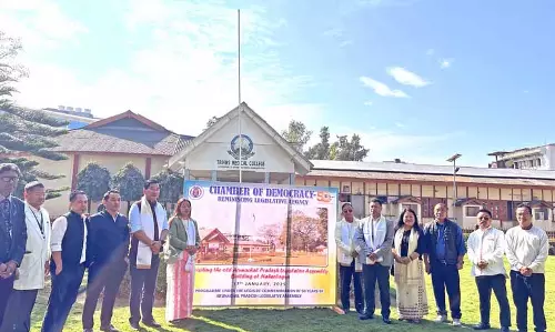 Arunachal  : विधायकों ने ऐतिहासिक पुराने राज्य विधानसभा भवन का दौरा किया