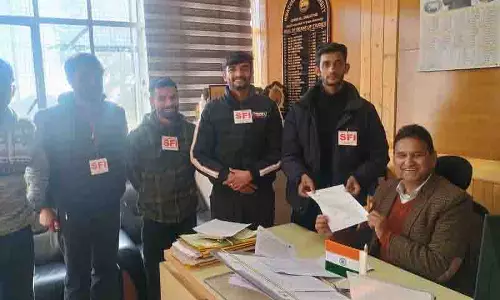 SFI ने ‘छात्र विरोधी नीतियों’ को लेकर HP विश्वविद्यालय की आलोचना की