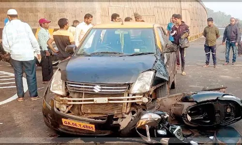 Benaulim का पश्चिमी बाईपास: बढ़ती दुर्घटनाओं के बीच तत्काल सुरक्षा उपाय अभी भी लंबित Benaulim का पश्चिमी बाईपास: बढ़ती दुर्घटनाओं के बीच तत्काल सुरक्षा उपाय अभी भी लंबित