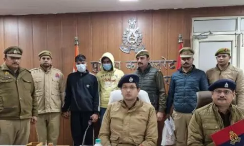Noida: पुलिस ने अन्तर्राज्यीय चोर गिरोह के दो शातिर बदमाशों को दबोचा