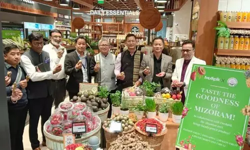 Mizoram के अदरक, मिर्च और पैशन फ्रूट मुंबई के जियो वर्ल्ड ड्राइव और रिलायंस स्टोर्स पर उपलब्ध