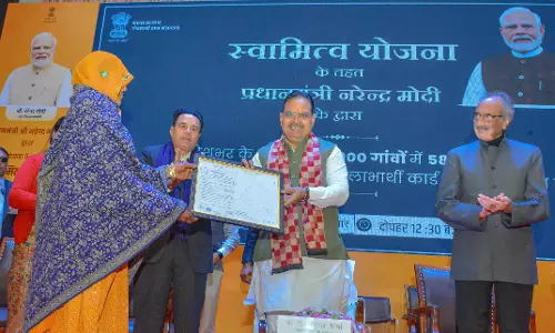 Jaipur: मुख्यमंत्री- प्रदेश में लगभग 1 लाख 50 हजार लाभार्थियों को मिले स्वामित्व कार्ड एवं पट्टें