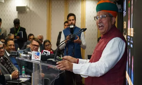 मेघवाल ने भारत के पहले AI और कानून में BA के शुभारंभ पर नैतिक AI चुनौतियों को किया संबोधित मेघवाल ने भारत के पहले AI और कानून में BA के शुभारंभ पर नैतिक AI चुनौतियों को किया संबोधित