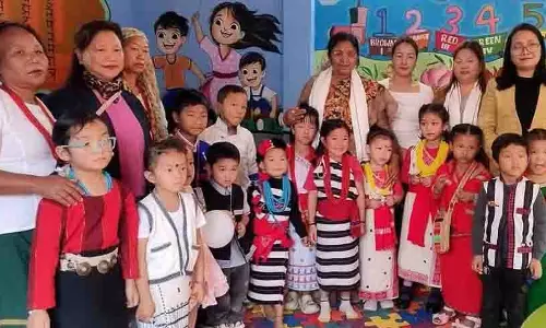 Arunachal: राज्य मंत्री सावित्री ठाकुर ने ईटानगर में महिलाओं और बच्चों के कल्याण पर दिया बल