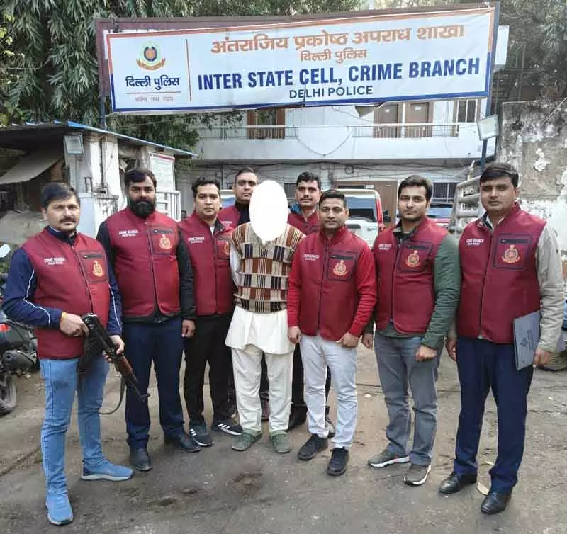 Delhi : फरार ‘दिल्ली का कसाई’ पुलिस के हत्थे पकड़ाया Delhi : फरार ‘दिल्ली का कसाई’ पुलिस के हत्थे पकड़ाया