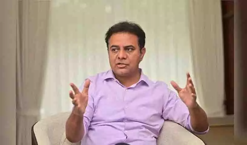 KTR ने दिल्ली की राजनीति में दोहरे मापदंड को लेकर कांग्रेस की आलोचना की