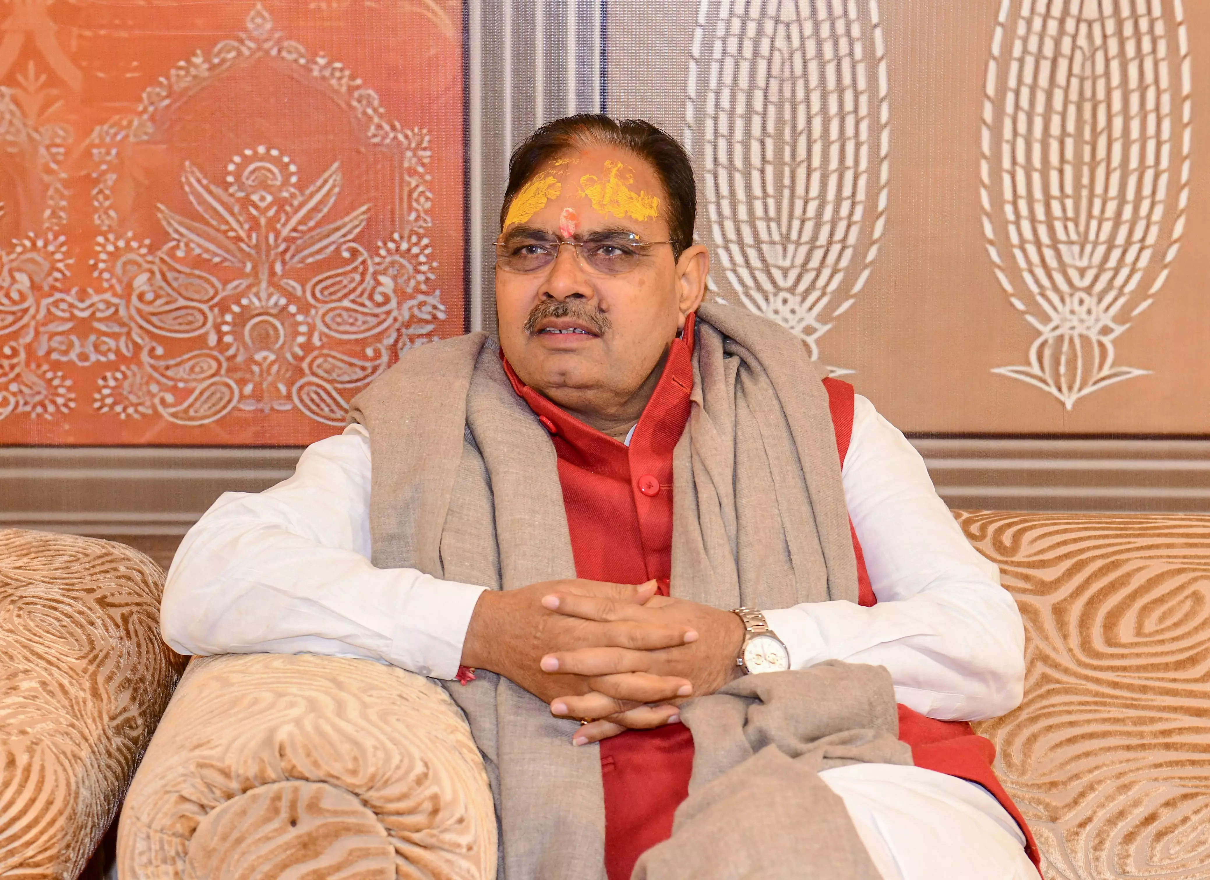 Jaipur: मुख्यमंत्री भजनलाल शर्मा ने सुना प्रधानमंत्री का उद्बोधन Jaipur: मुख्यमंत्री भजनलाल शर्मा ने सुना प्रधानमंत्री का उद्बोधन