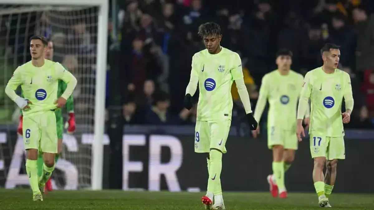 Barcelona ने गेटाफे के खिलाफ 1-1 से ड्रॉ के बाद एक अंक हासिल किया Barcelona ने गेटाफे के खिलाफ 1-1 से ड्रॉ के बाद एक अंक हासिल किया