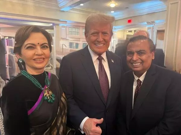 शपथ ग्रहण से पहले नीता और मुकेश अंबानी ने नवनिर्वाचित राष्ट्रपति Trump से मुलाकात की