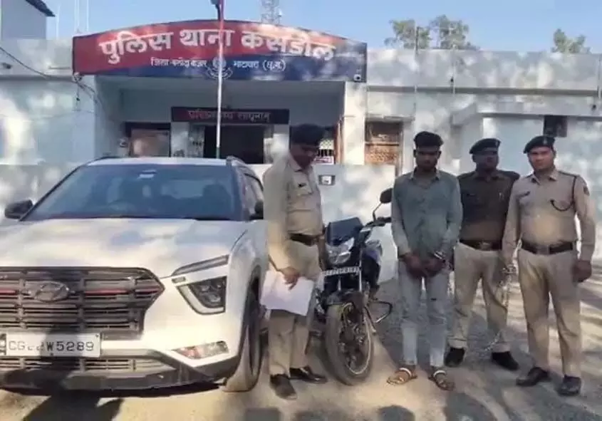 CG: लाखों की चोरी का पुलिस ने किया खुलासा, आरोपी गिरफ्तार