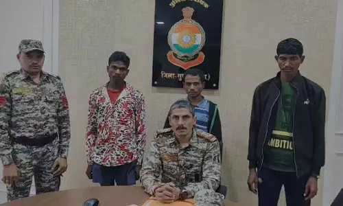 लूटपाट और आगजनी करने वाले 3 नक्सली गिरफ्तार