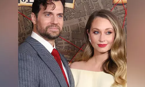 Henry Cavill ने नताली विस्कुसो के साथ अपने पहले बच्चे का स्वागत किया