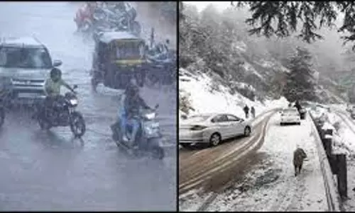 Uttarakhand में मौसम ने ली करवट, बारिश के भी आसार बढ़ी ठंड
