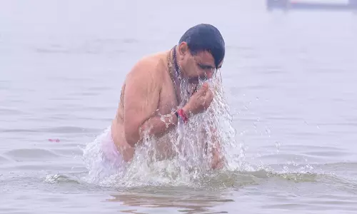 राजस्थान के सीएम भजनलाल ने महाकुंभ में लगाई आस्था की डुबकी