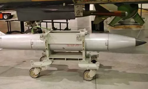 अमेरिका ने यूरोप में B61-12 nuclear bomb की तैनाती पूरी की : जिल हर्बी अमेरिका ने यूरोप में B61-12 nuclear bomb की तैनाती पूरी की : जिल हर्बी