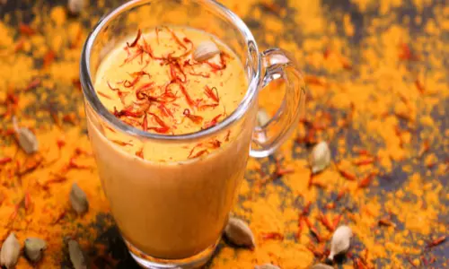 केसर चाय रेसिपी
