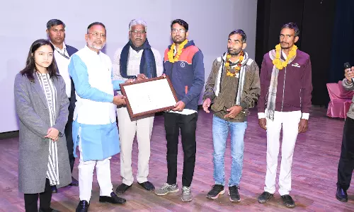 Jaipur: स्वामित्व योजना ग्रामीण भारत को सशक्त करने की दिशा में महत्वपूर्ण पहल-हीरालाल नागर Jaipur: स्वामित्व योजना ग्रामीण भारत को सशक्त करने की दिशा में महत्वपूर्ण पहल-हीरालाल नागर