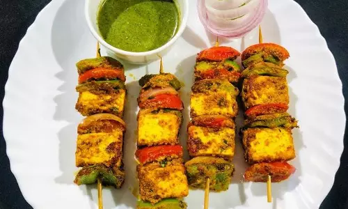 पनीर अजवाइनी टिक्का रेसिपी