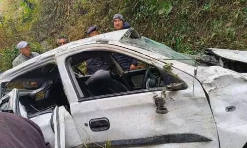 Sikkim : युक्सम-ताशीडिंग में कार दुर्घटना में पांच लोगों की मौत