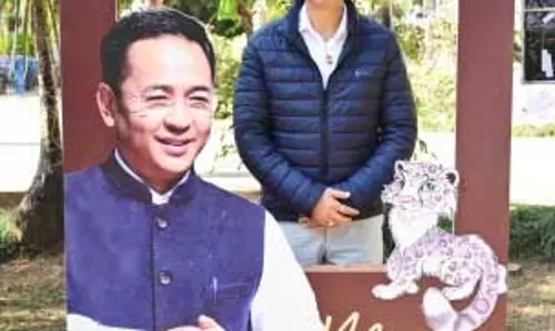 Sikkim :  मंत्री अरुण उप्रेती ने जोरेथांग माघे मेले का दौरा किया