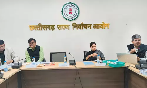निकाय चुनाव, राज्य निर्वाचन आयोग रायपुर के कार्यालय में दिया गया प्रशिक्षण