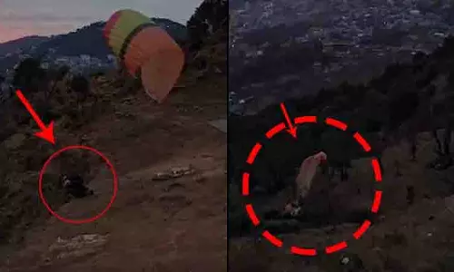 Dharamsala में पैराग्लाइडिंग दुर्घटना में महिला पर्यटक की मौत, प्रशिक्षक घायल